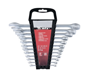 Mtx Jogo De Chave Combinada Cromo Fosco De 6 X 22 Mm 12 PeÃ§as