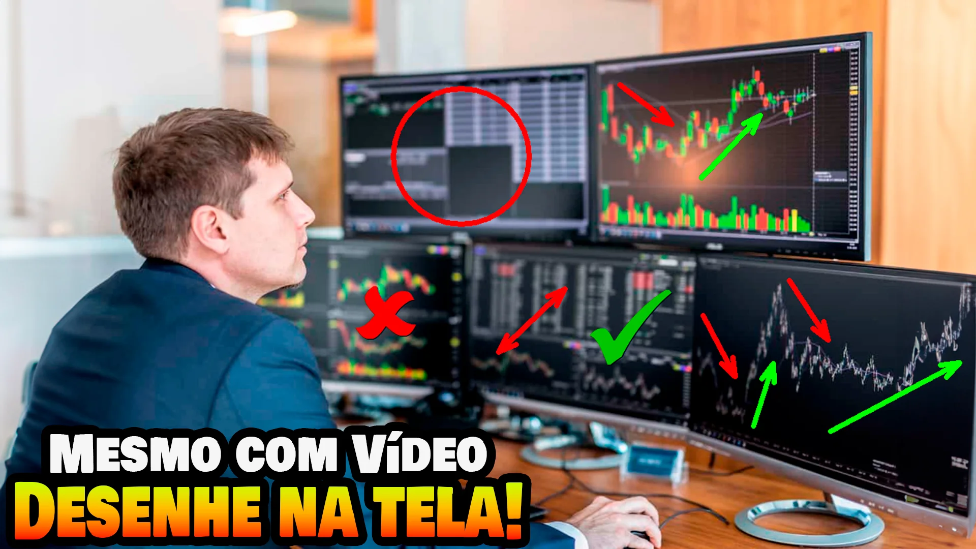 Como Escrever na Tela Enquanto Assiste a um Vídeo?