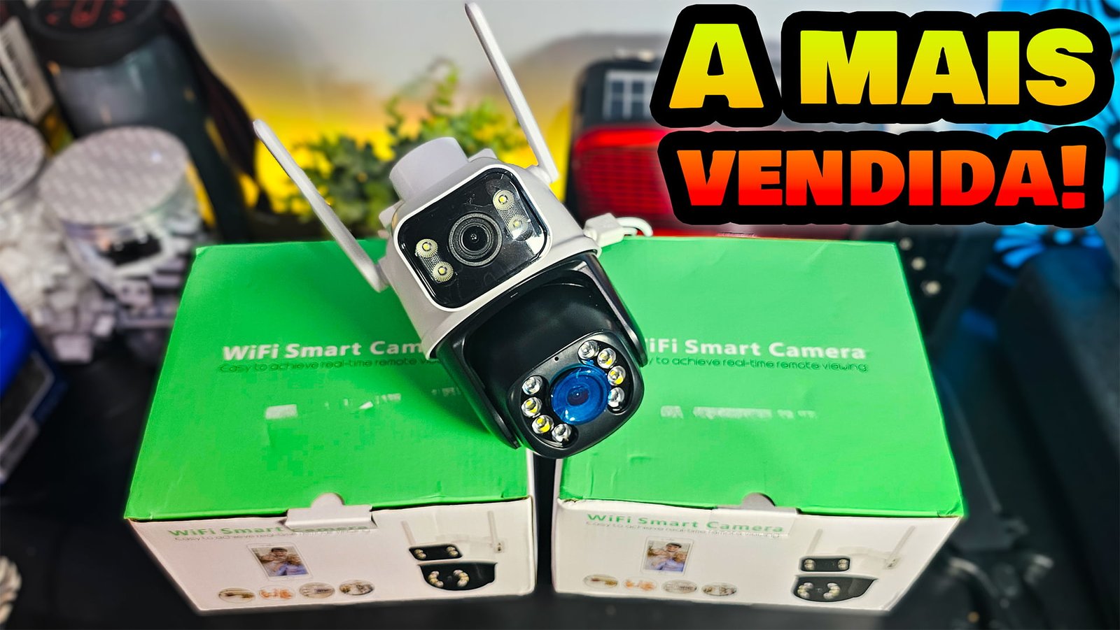 Sem dúvidas a câmera de segurança Wifi mais vendida do Aliexpress