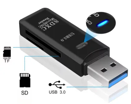 ADAPTADOR MICRO SD E SD 3.0 DE ALTA VELOCIDADE