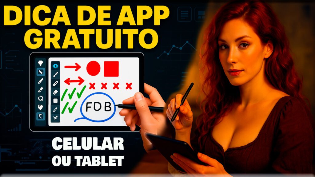 Como Desenhar e Escrever na Tela do Celular ou Tablet – App Gratuito e Poderoso!