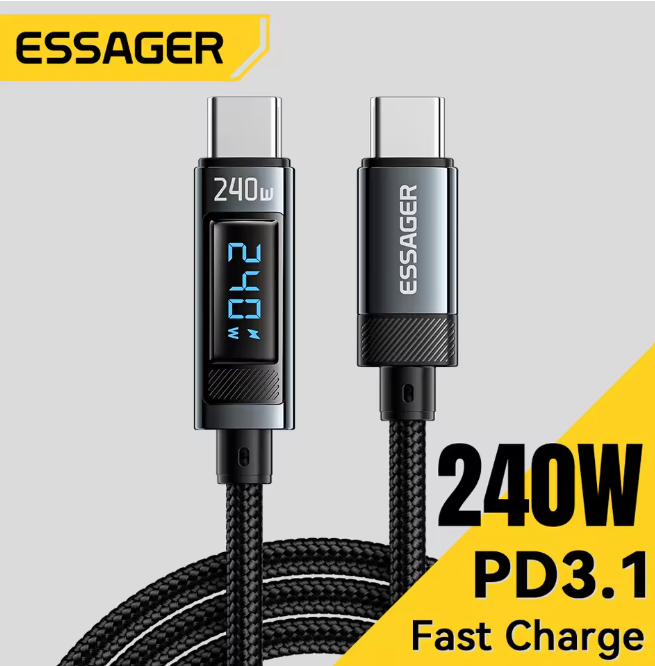 Cabo USB de 2 m Essager 240W