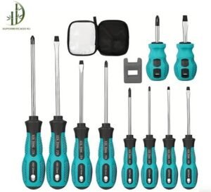 Conjunto de 10 chaves de fenda e philips magnéticas Shopee